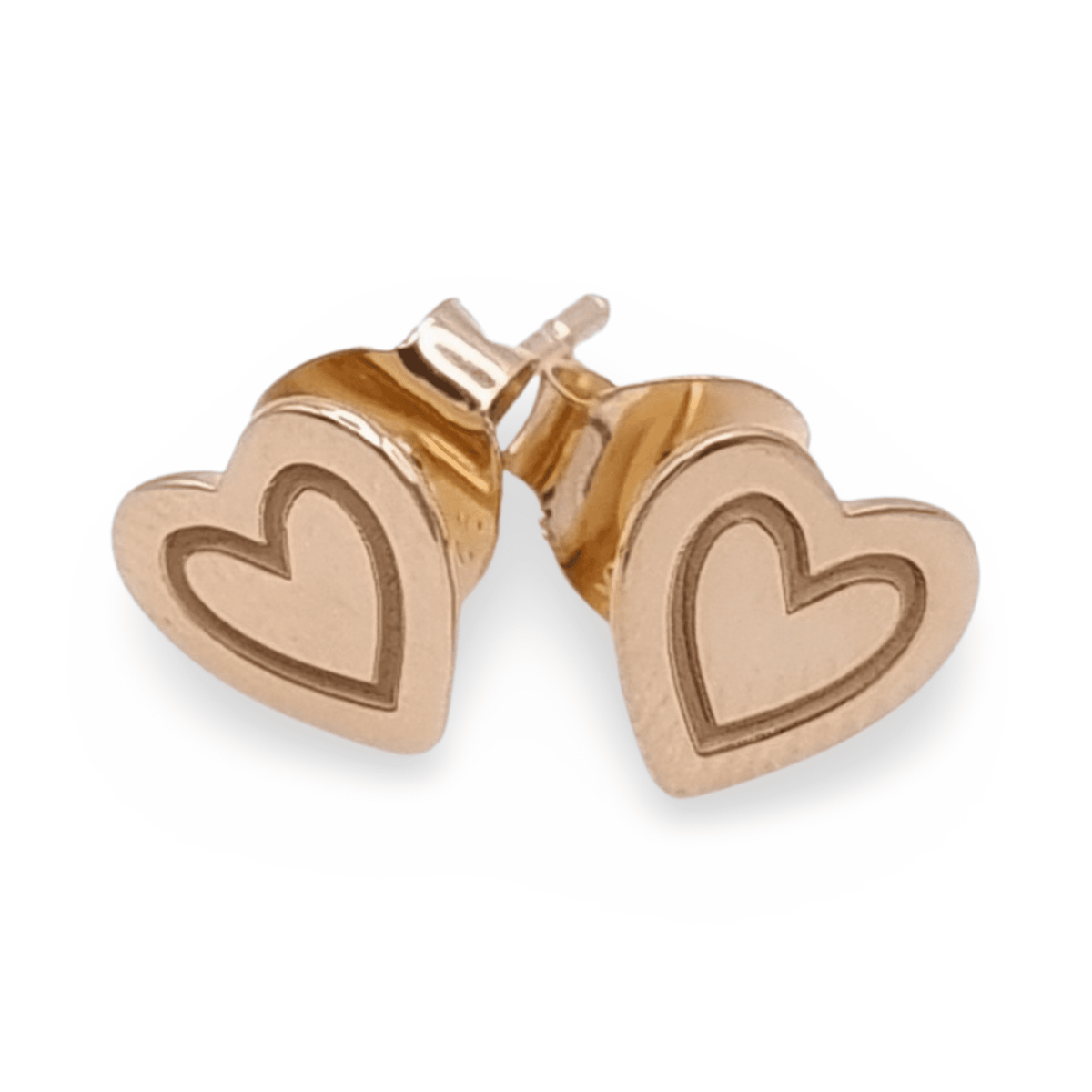 Boucles d’oreilles Hart plaquées or 21K