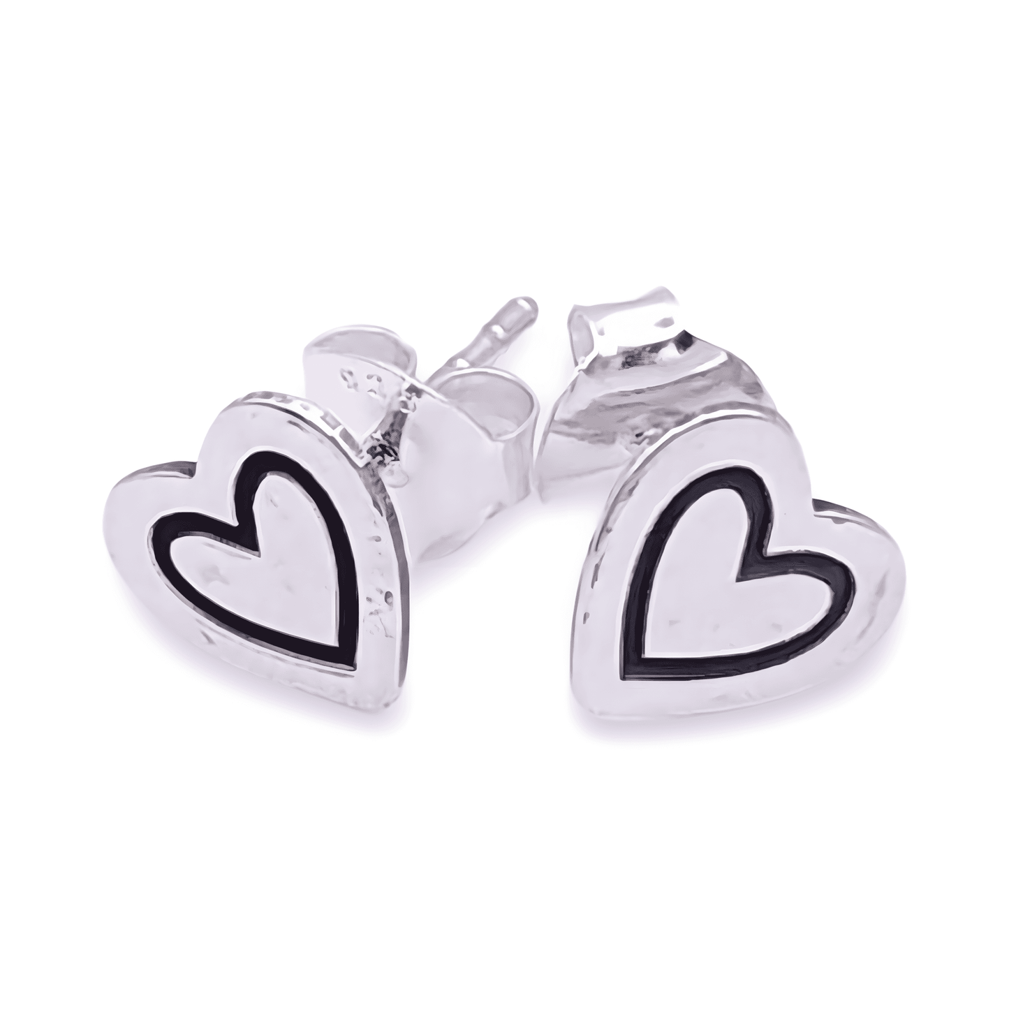 Pendientes Hart Plata