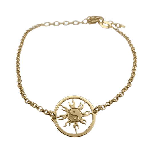 Yinyang Gold-Plated Bracelet