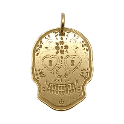 Collar Bungo de plata 925 bañado en oro