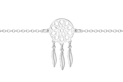 Pulsera Mimpi atrapasueños de plata 925