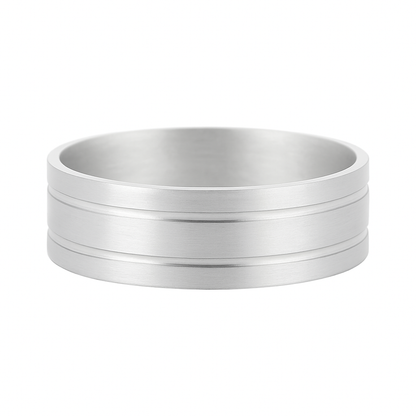 Anillo Irisi de plata 925 bañado en rodio