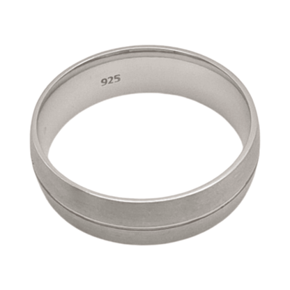 Anillo Ipade de plata 925 bañado en rodio