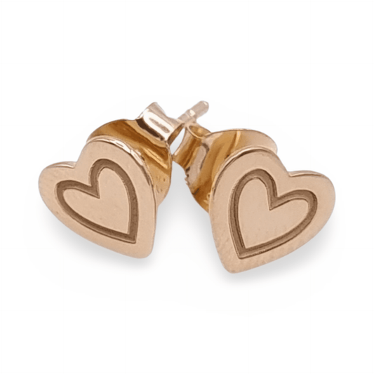 Hart Gold-Plated Earrings