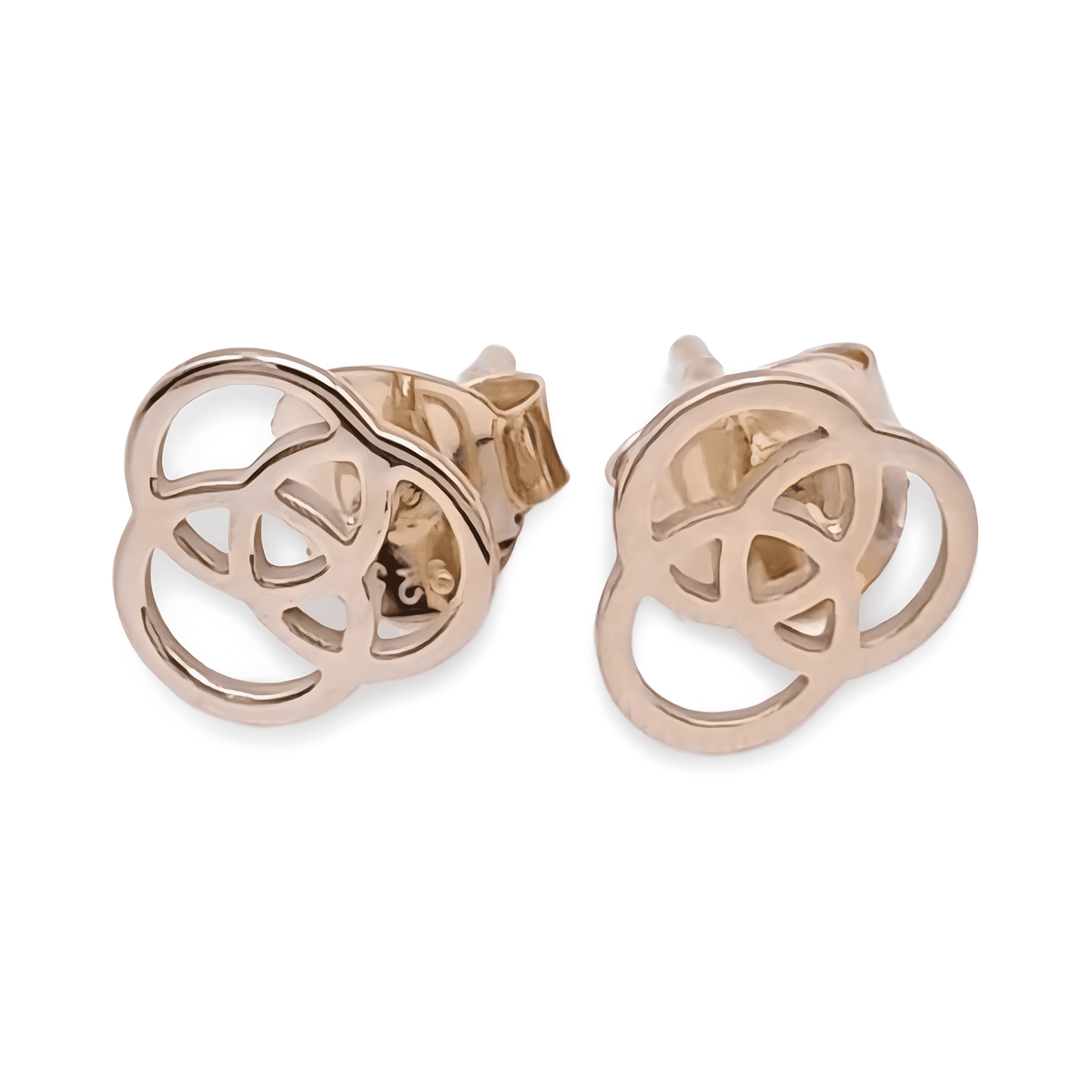 Pendientes Bulat chapados en oro