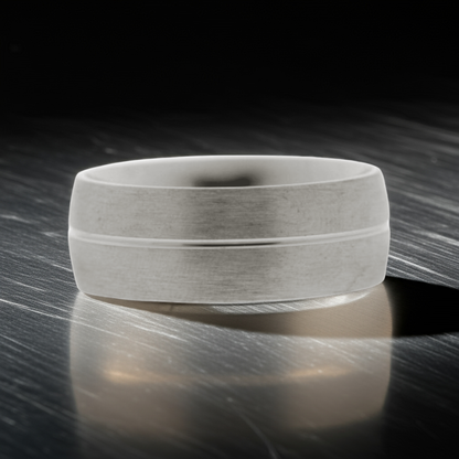 Anillo Ipade de plata 925 bañado en rodio