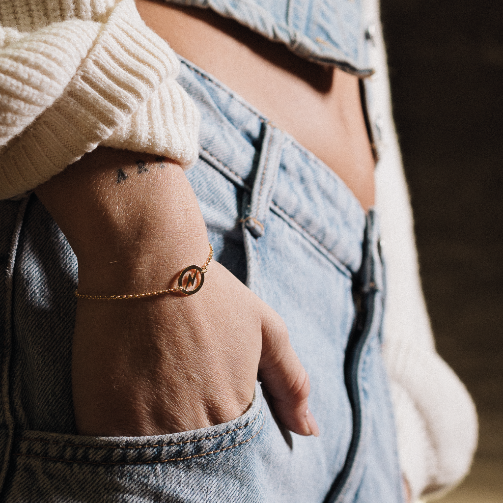 Ray Gold-Plated Bracelet
