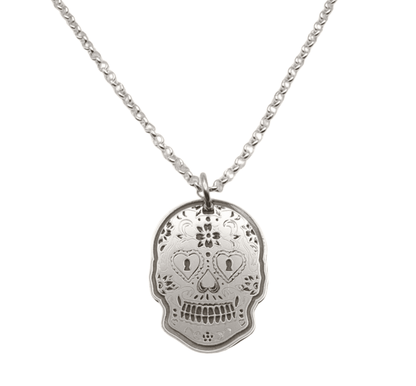 Collar Bungo de plata 925 inspirado en México